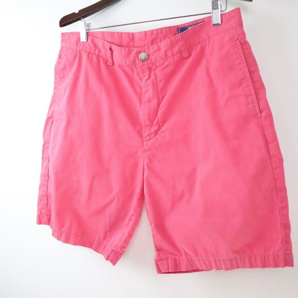 Vineyard Vines Men's Size 35 9" Summer Club Shorts Classic Fit Pink - Picture 2 of 9